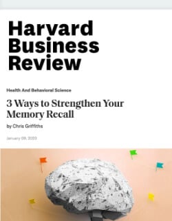 Harvard Business Review Mag